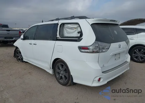 2017 Toyota Sienna Se 8 Passenger from USA, damaged, VIN 5TDXZ3DC7HS771462